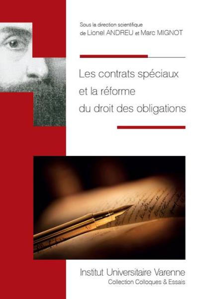 Couverture : Les contrats spéciaux et la réforme du droit des obligations (dir. L. Andreu et M. Mignot)